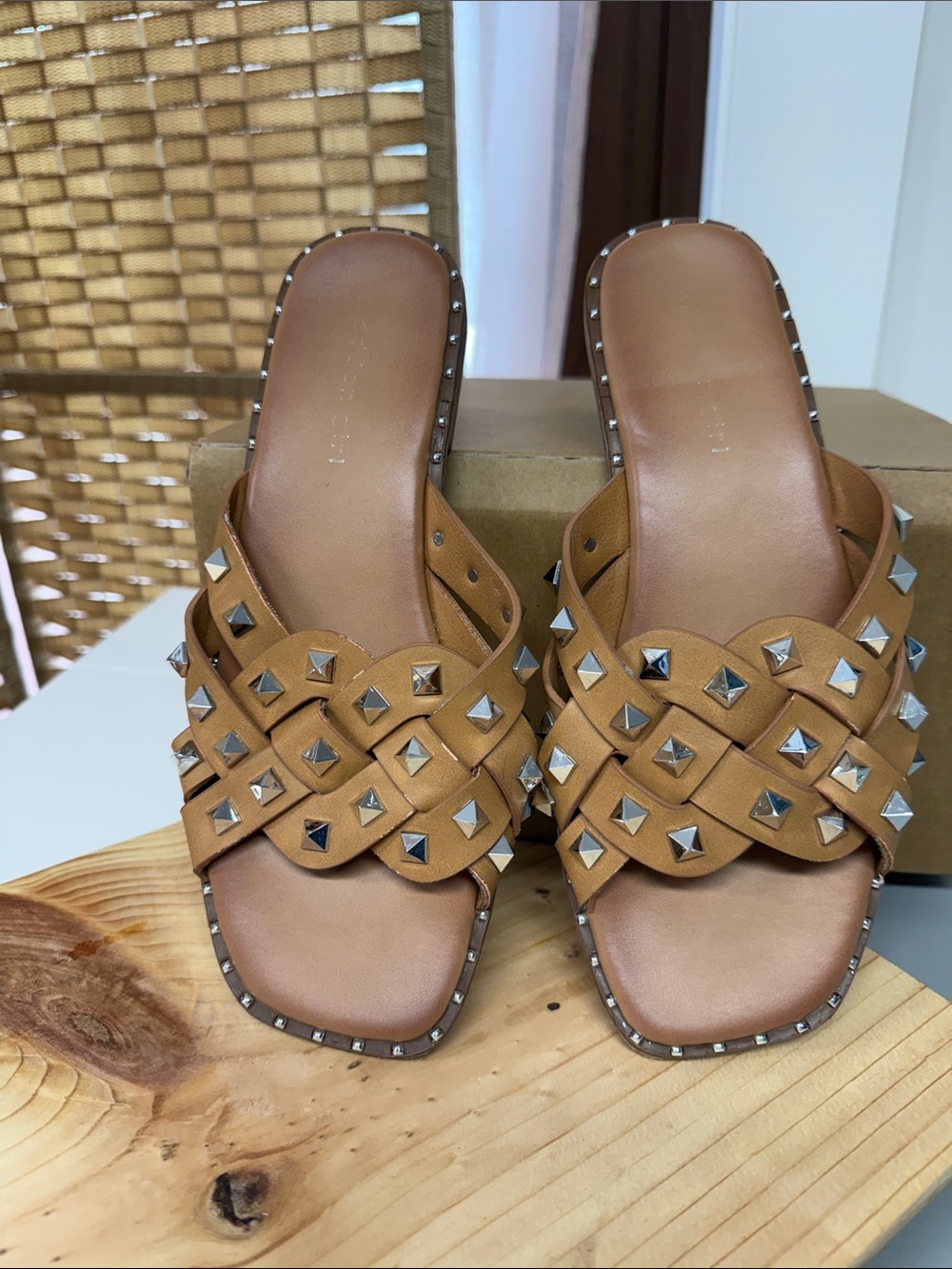 Madden Girl Cassie studded sandals